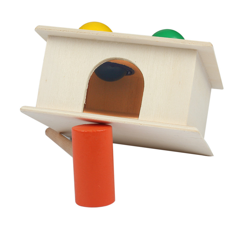 Wooden Hammer Ball Box Early Learning Toys