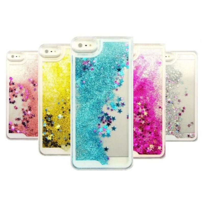 Best selling Dynamic Glitter Stars Liquid Case For iPhone 5 5S SE 6 6S 7 Plus And Samsung Galaxy S6 S7 Edge A3 A5 2016 2015 J3 J5