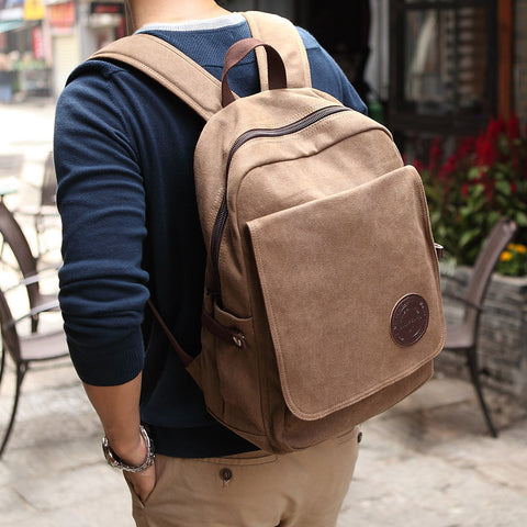 Laptop Backpack High Capacity backpack Fashion Casual Canvas